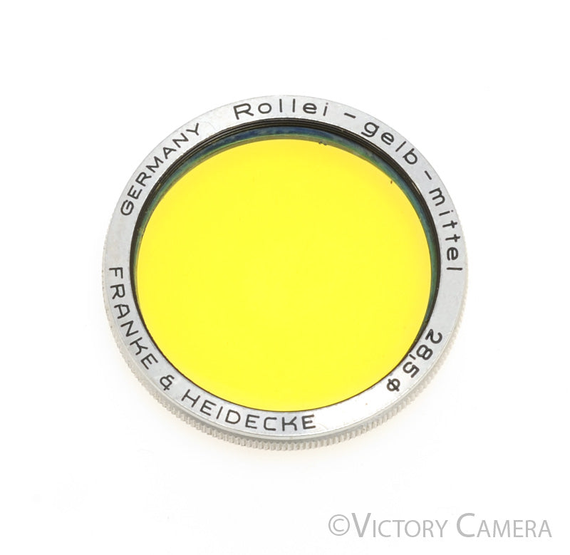 Rollei Rolleiflex Bay I 28.5mm Gelb-Mittel Medium Yellow Filter [EXC] - Victory Camera