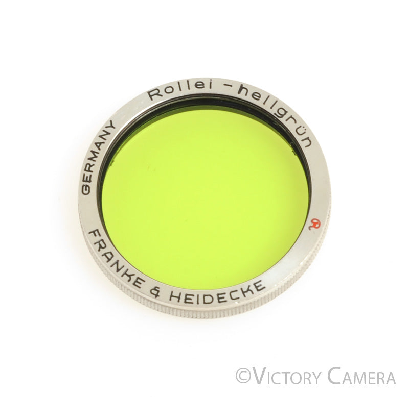 Rollei Rolleiflex Bay I 28.5mm Light Green Hellgrun Filter [EXC+] - Victory Camera