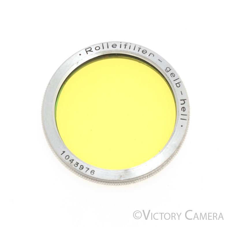 Rollei Rolleiflex Bay I 28.5mm Gelb-Hell Light Yellow Filter [EXC] - Victory Camera