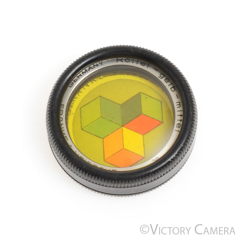 Rollei Rolleiflex Bay I 28.5mm Gelb-Mittel Medium Yellow Filter