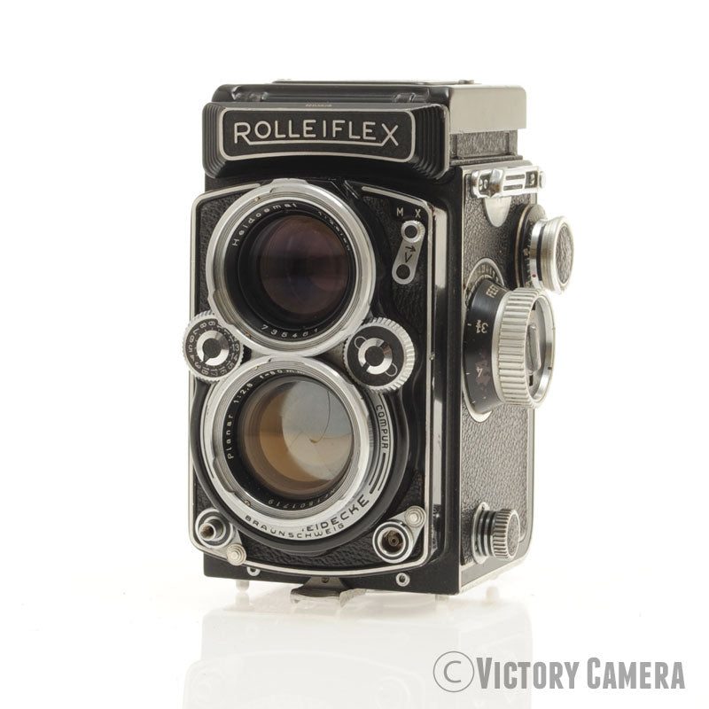 Rollei Rolleiflex 2.8D Planar Medium Format TLR Camera w/ 80mm f2.8 Lens [EXC]