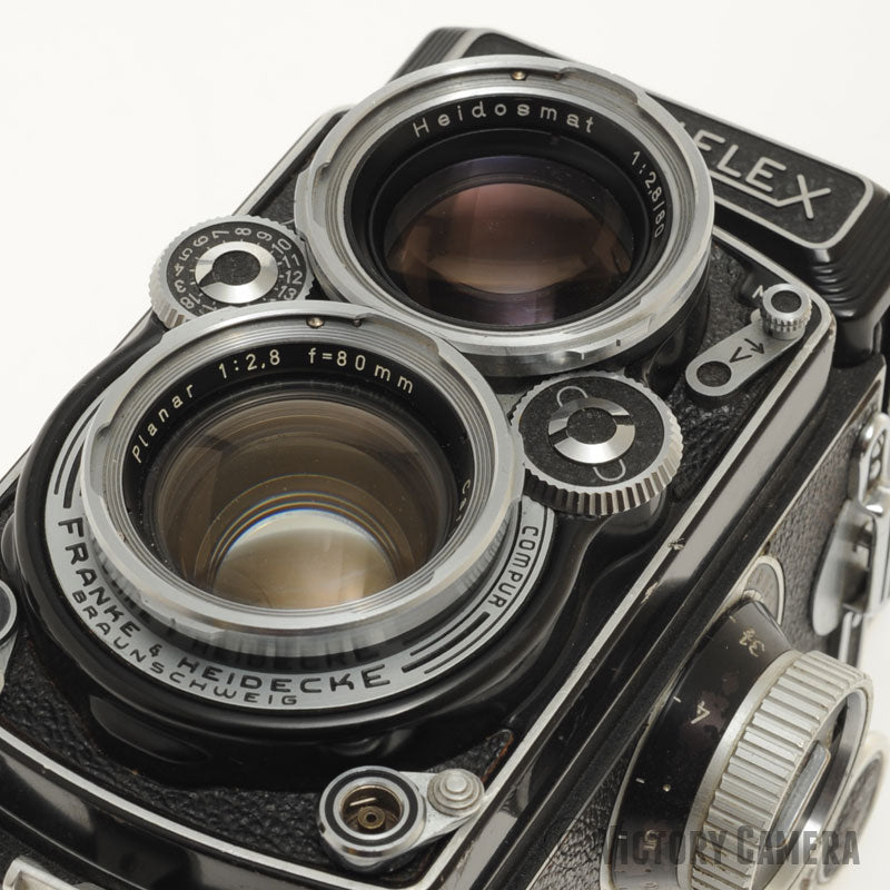 Rollei Rolleiflex 2.8D Planar Medium Format TLR Camera w/ 80mm f2.8 Lens [EXC]