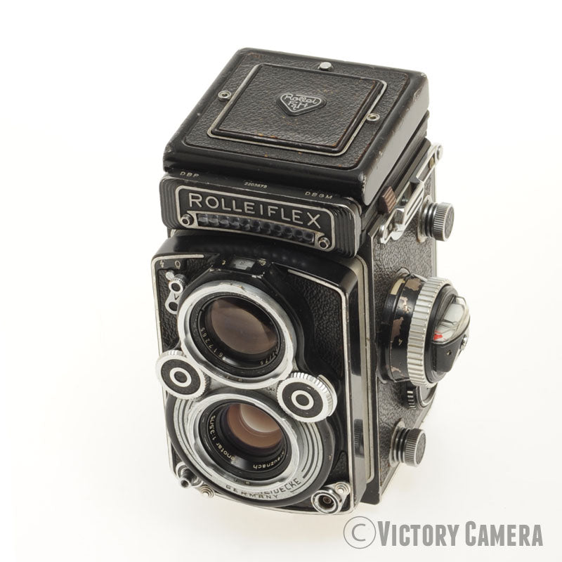 Rollei Rolleiflex 3.5F Type 1 6x6 TLR Camera w/ Xenotar 75mm f3.5 Lens [GOOD]