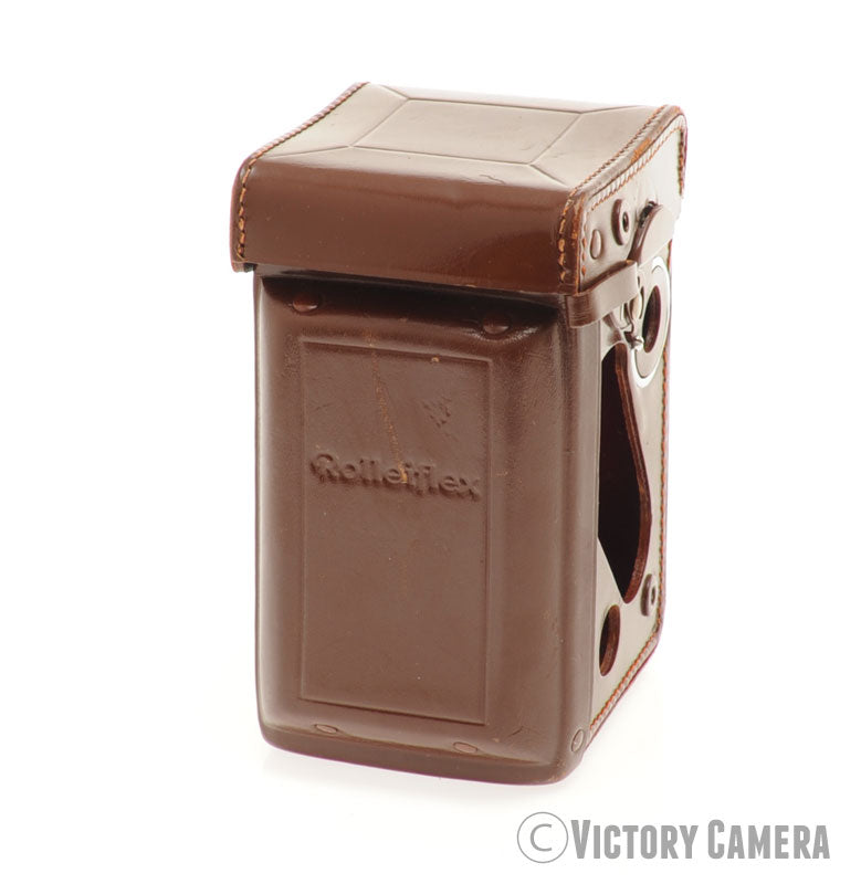 Rollei Rolleiflex Genuine Brown Leather Ever Ready Case for 3.5F [EXC]