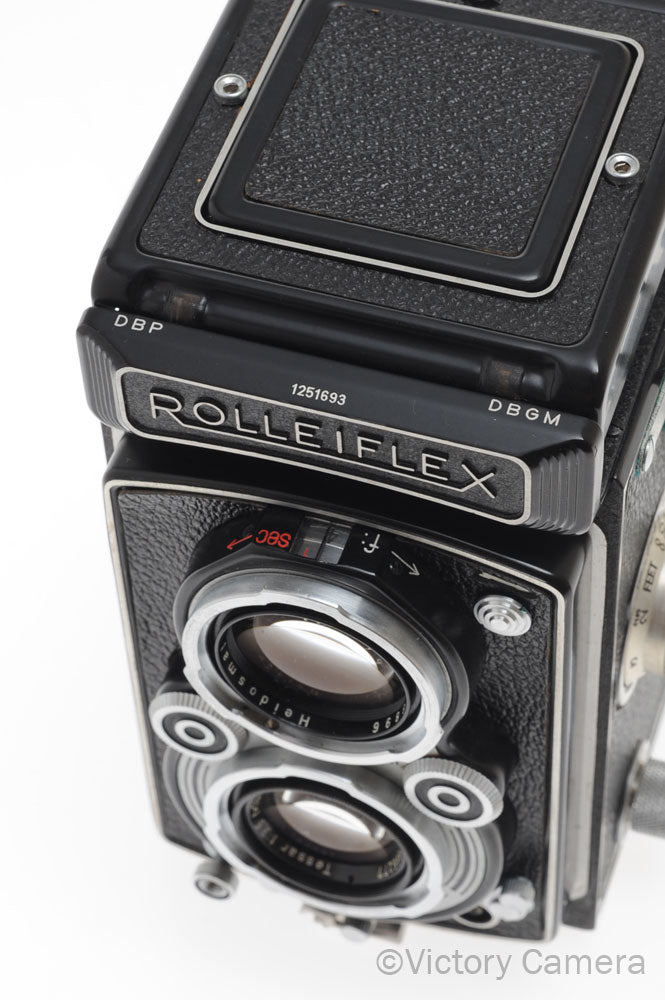 Rolleiflex MX Type 1 6x6 TLR Film Camera w/ 75mm f3.5 Opton Tessar [GOOD] - Victory Camera