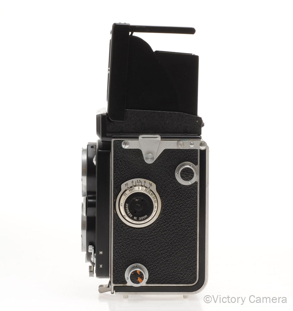 Rolleiflex MX Type 1 6x6 TLR Film Camera w/ 75mm f3.5 Opton Tessar [GOOD] - Victory Camera