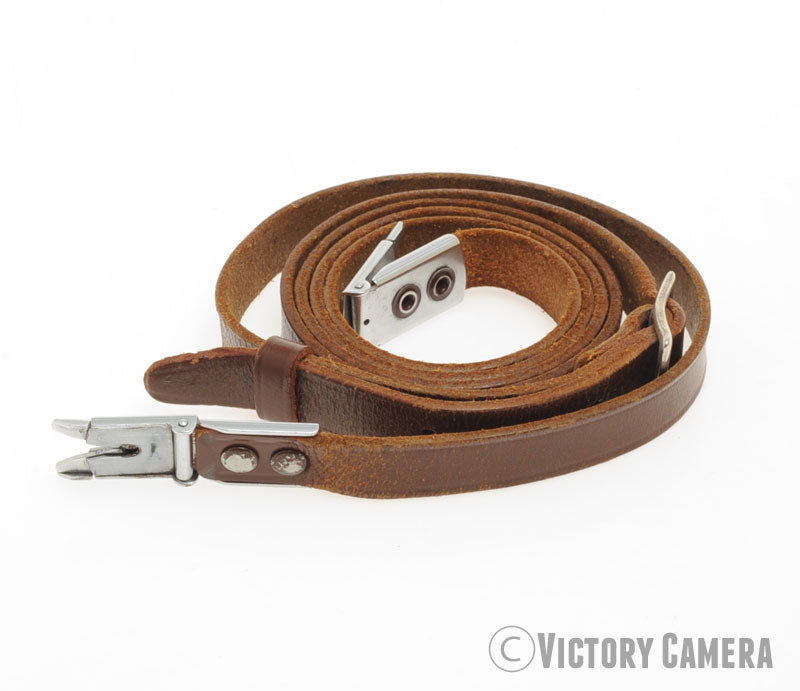 Rollei Genuine Rolleiflex TLR Alligator Clip Strap for E, F Cameras [EXC]