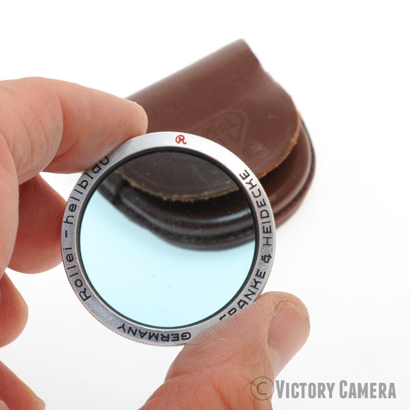 Rollei Rolleiflex Hellblau Blue Lens Filter Bay I 28.5mm [EXC+]