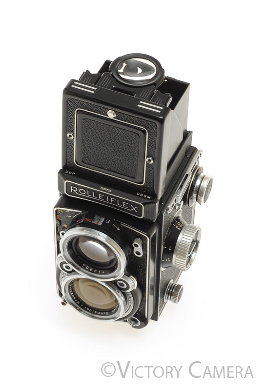 Rollei Rolleiflex 2.8C Type 1 6x6 TLR w/ 80mm f2.8 Schneider Lens  [EXC-] - Victory Camera