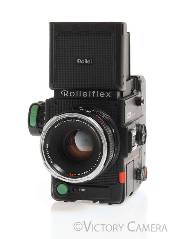 Rollei Rolleiflex 6008 Professional Camera w/ 80mm f2.8 PQ Lens 120 Back -Clean-