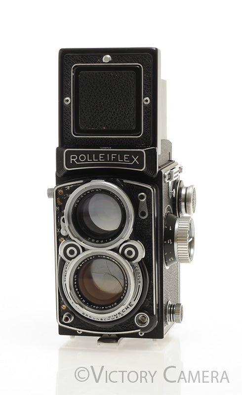 Rollei Rolleiflex 2.8C Type 1 6x6 TLR w/ 80mm f2.8 Schneider Lens  [EXC-] - Victory Camera