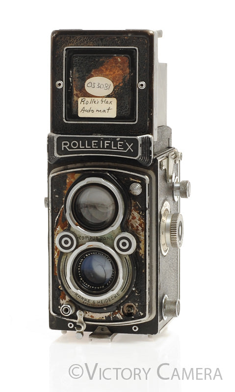 Rolleiflex Automat TLR Camera w/ 75mm Xenar Lens [BAR] - Victory Camera
