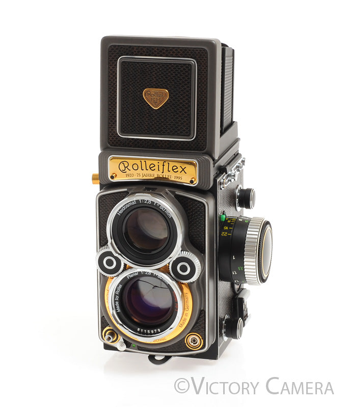 Rollei Rolleiflex 2.8GX 75 Jahre / Year Gold TLR Camera #2 [MINT]