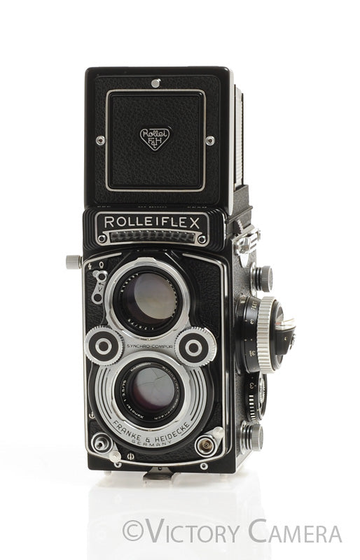 Rollei Rolleiflex 3.5F Type 1 6x6 TLR Camera w/ Xenotar 75mm f3.5 Lens [EXC+] - Victory Camera