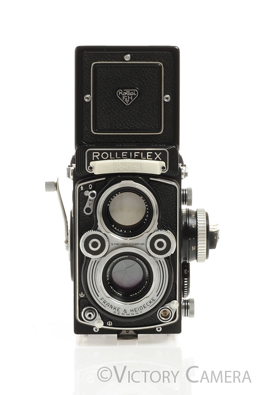 Rollei Rolleiflex 3.5F Type 1 6x6 TLR Camera w/ Xenotar 75mm f3.5 Lens [EXC+] - Victory Camera