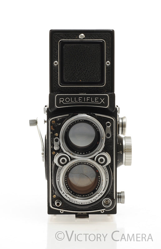 Rollei Rolleiflex 2.8C Type 1 6x6 TLR w/ 80mm f2.8 Schneider Lens  [EXC-] - Victory Camera