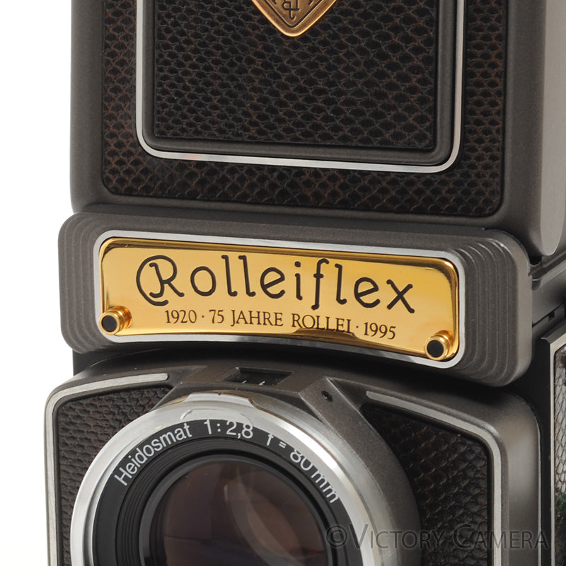 Rollei Rolleiflex 2.8GX 75 Jahre / Year Gold TLR Camera #2 [MINT]