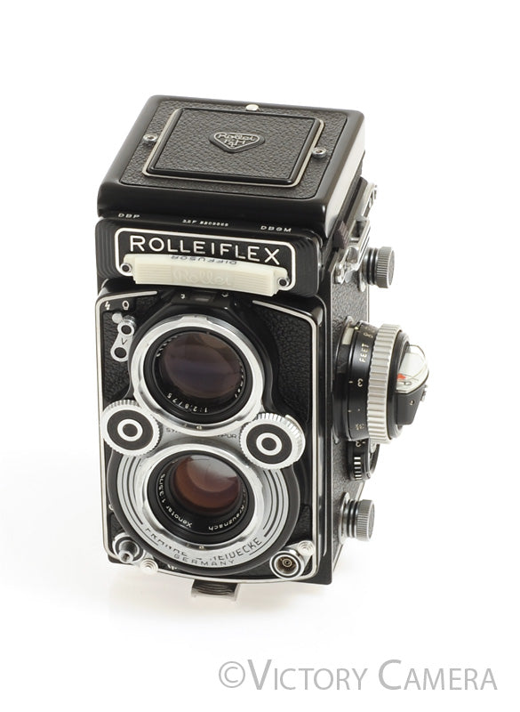 Rollei Rolleiflex 3.5F Type 1 6x6 TLR Camera w/ Xenotar 75mm f3.5 Lens [EXC+] - Victory Camera
