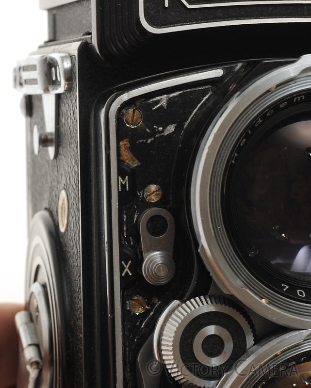 Rollei Rolleiflex 2.8C Type 1 6x6 TLR w/ 80mm f2.8 Schneider Lens  [EXC-] - Victory Camera