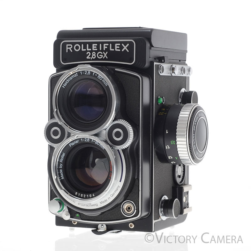 Rollei 2.8 GX 2.8GX 80 Year Medium Format TLR Camera w/ 80mm f2.8 Lens [MINT] - Victory Camera