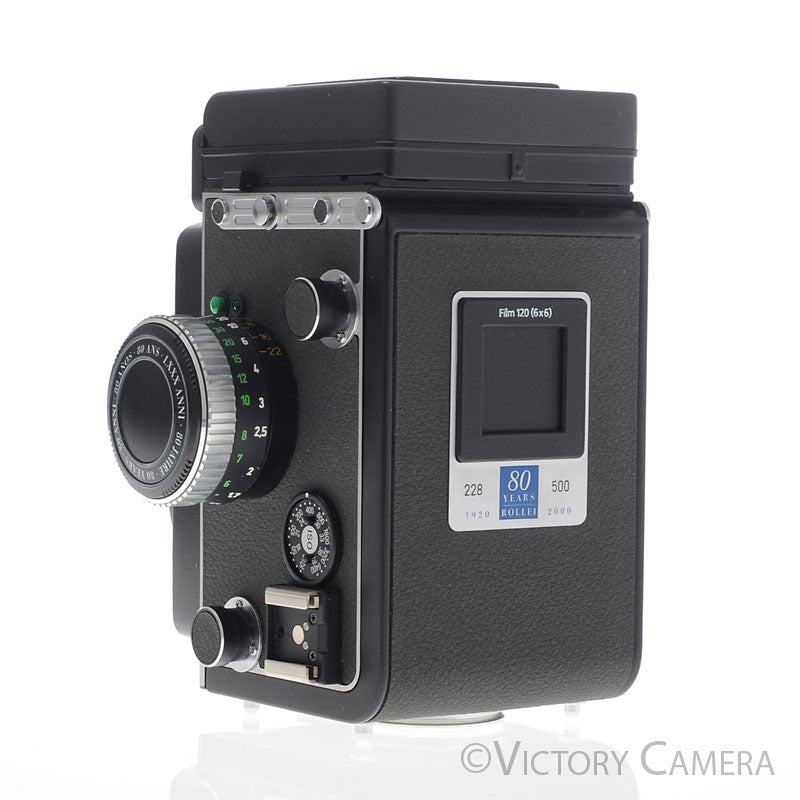 Rollei 2.8 GX 2.8GX 80 Year Medium Format TLR Camera w/ 80mm f2.8 Lens [MINT] - Victory Camera