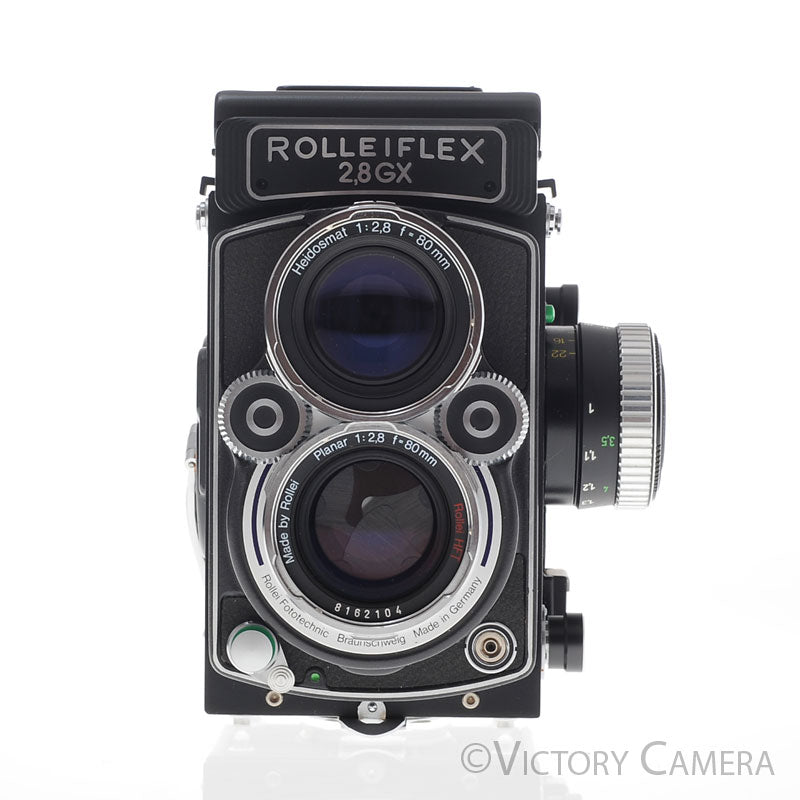Rollei 2.8 GX 2.8GX 80 Year Medium Format TLR Camera w/ 80mm f2.8 Lens [MINT] - Victory Camera