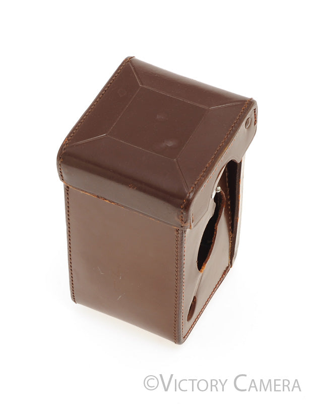 Genuine Rollei Rolleiflex Brown Leather Ever Ready Case for 2.8F TLR [EXC] - Victory Camera