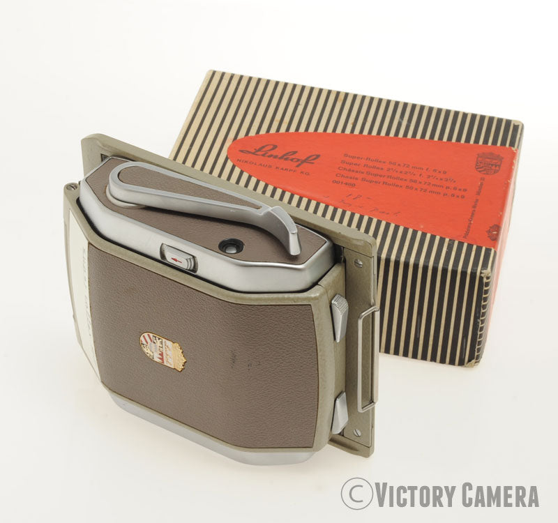 Linhof Super Rollex 56X72 (6x7) Medium Format Roll Film Back [EXC+] - Victory Camera