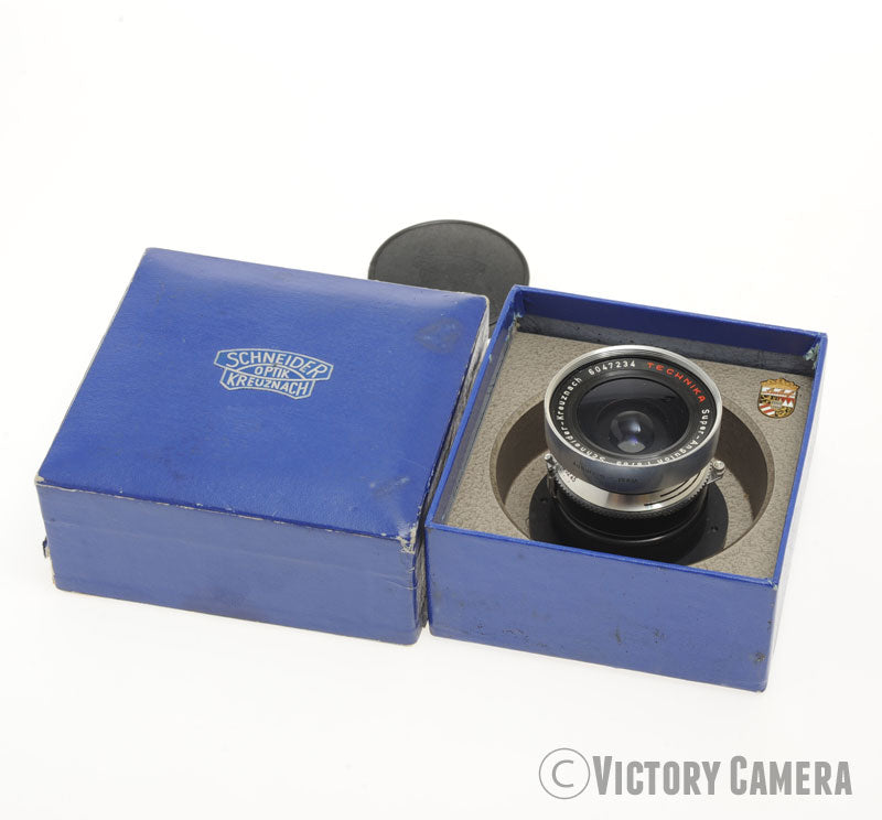 Linhof Technika Schneider Super Angulon 65mm f8 Wide Angle 4x5 Lens [EXC+] - Victory Camera