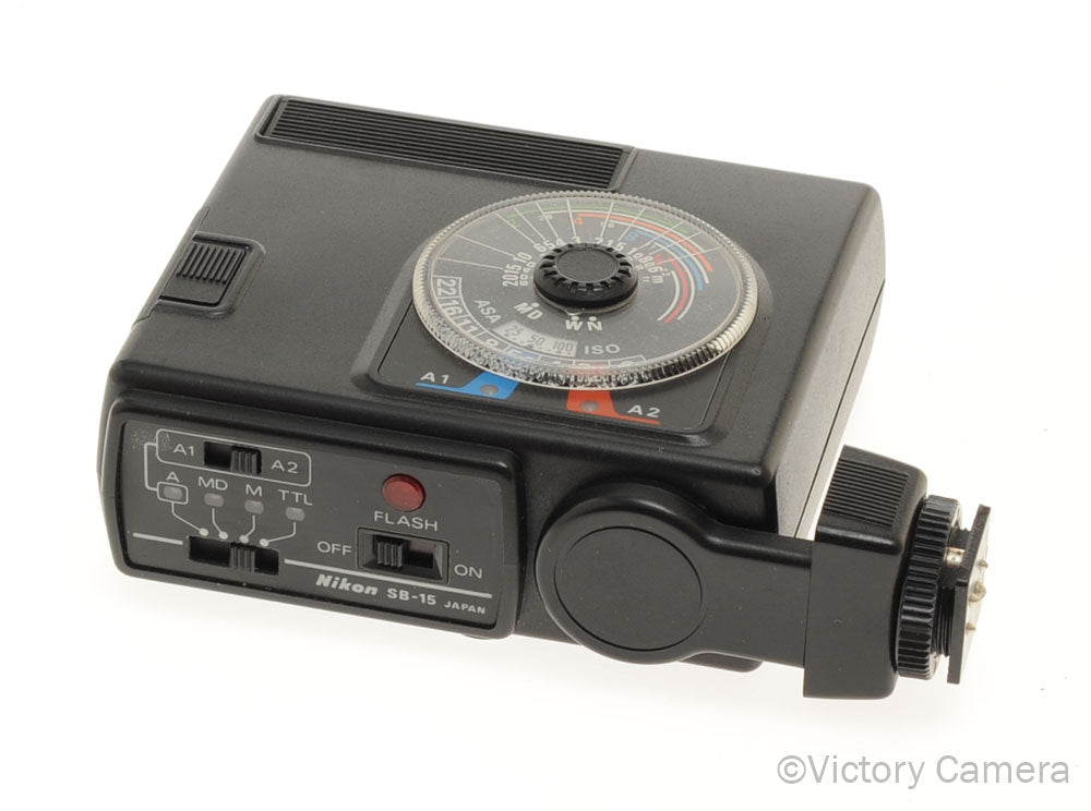 Nikon SB-15 SB15 TTL Speedlight Flash [EXC+] - Victory Camera