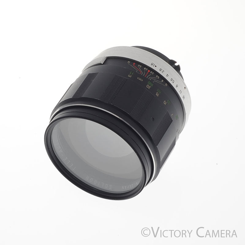Soligor 135mm f1.8 Tele-Auto FAST Prime Lens for Nikon Non-AI [EXC] - Victory Camera