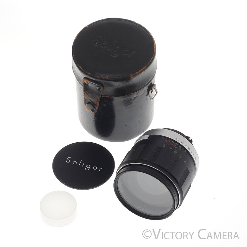 Soligor 135mm f1.8 Tele-Auto FAST Prime Lens for Nikon Non-AI [EXC] - Victory Camera