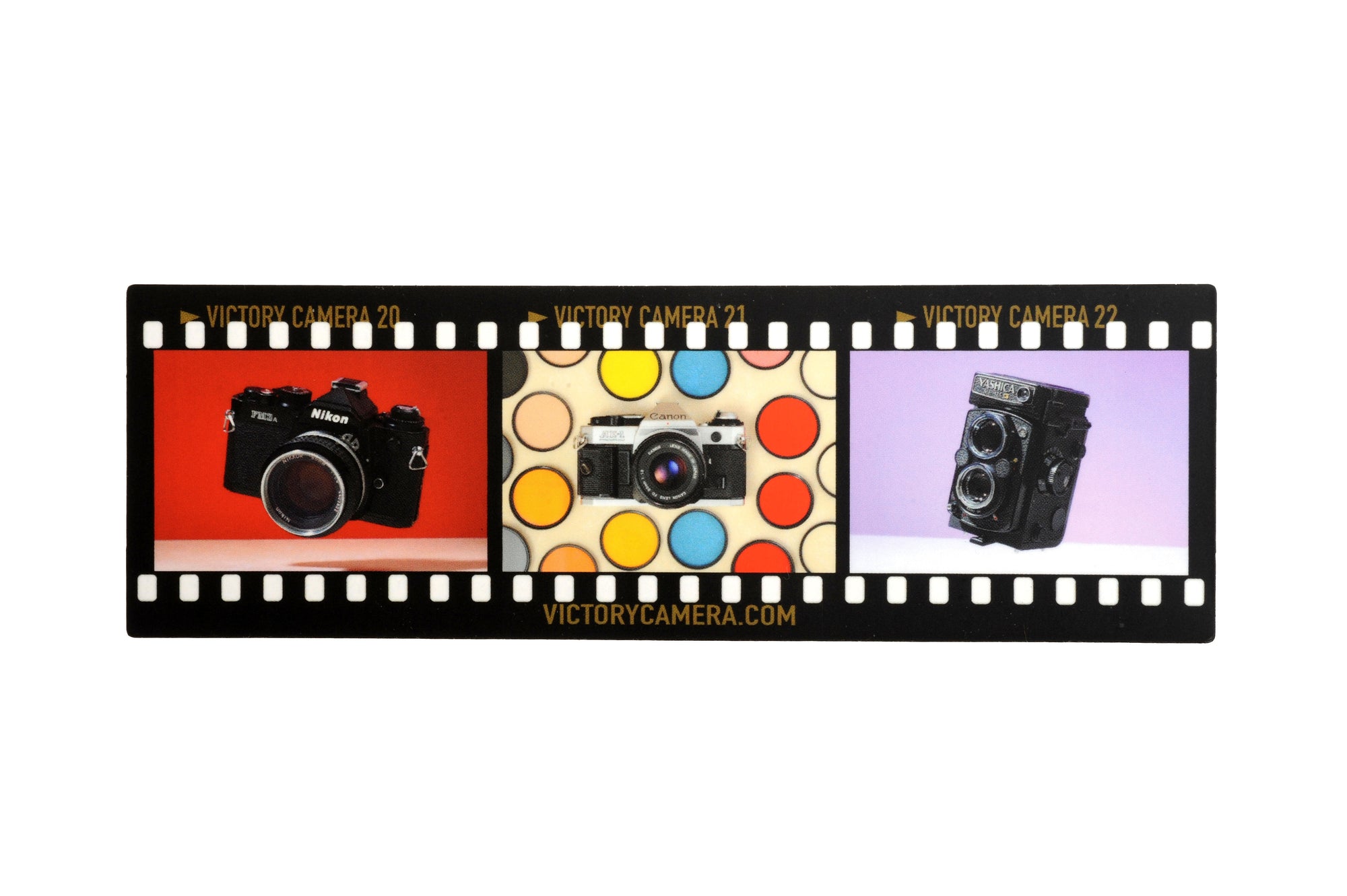 Victory Camera Film Strip Sticker - Victory Camera