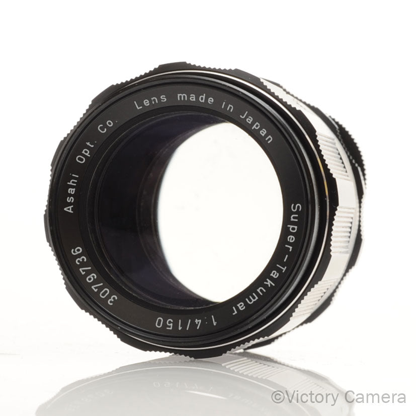 Pentax Super Takumar 150mm f4 Telephoto Lens for M42 Screw Moun [EXC+] - Victory Camera