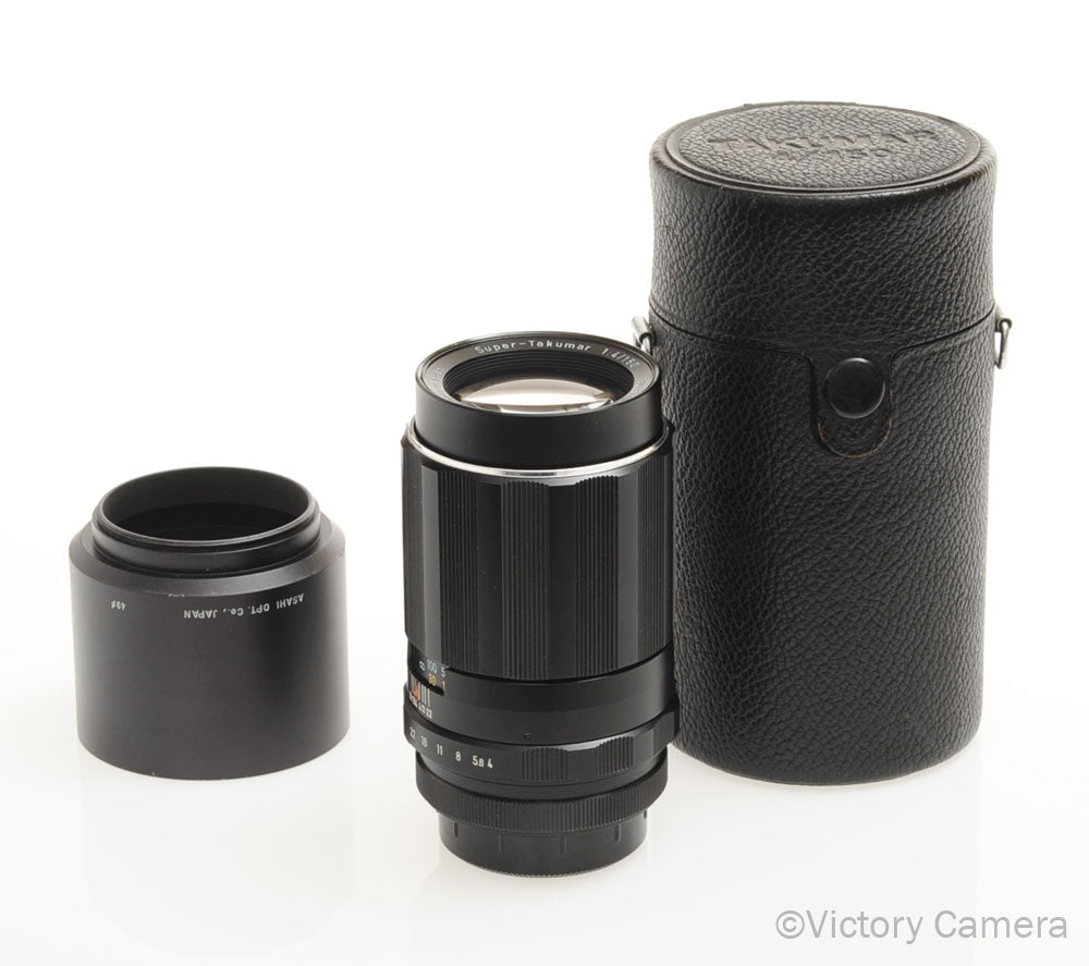 Pentax Super Takumar 150mm f4 Telephoto Lens for M42 Screw Moun [EXC+] - Victory Camera
