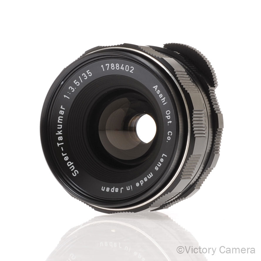 Pentax Super-Takumar 35mm f3.5 M42 Screw Mount Wide Angle Lens [EXC-] - Victory Camera