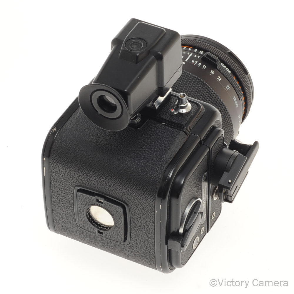 Hasselblad Black SWC/M Biogon 38mm f4.5 CF T* Lens A12 + Finder [EXC+] - Victory Camera