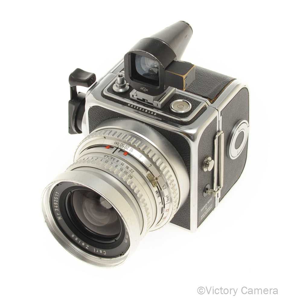 Hasselblad Chrome SWC Biogon 38mm f4.5 C Lens 12 Back + Finder [EXC]