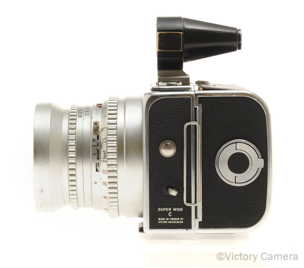 Hasselblad Chrome SWC Biogon 38mm f4.5 C Lens 12 Back + Finder [EXC] - Victory Camera
