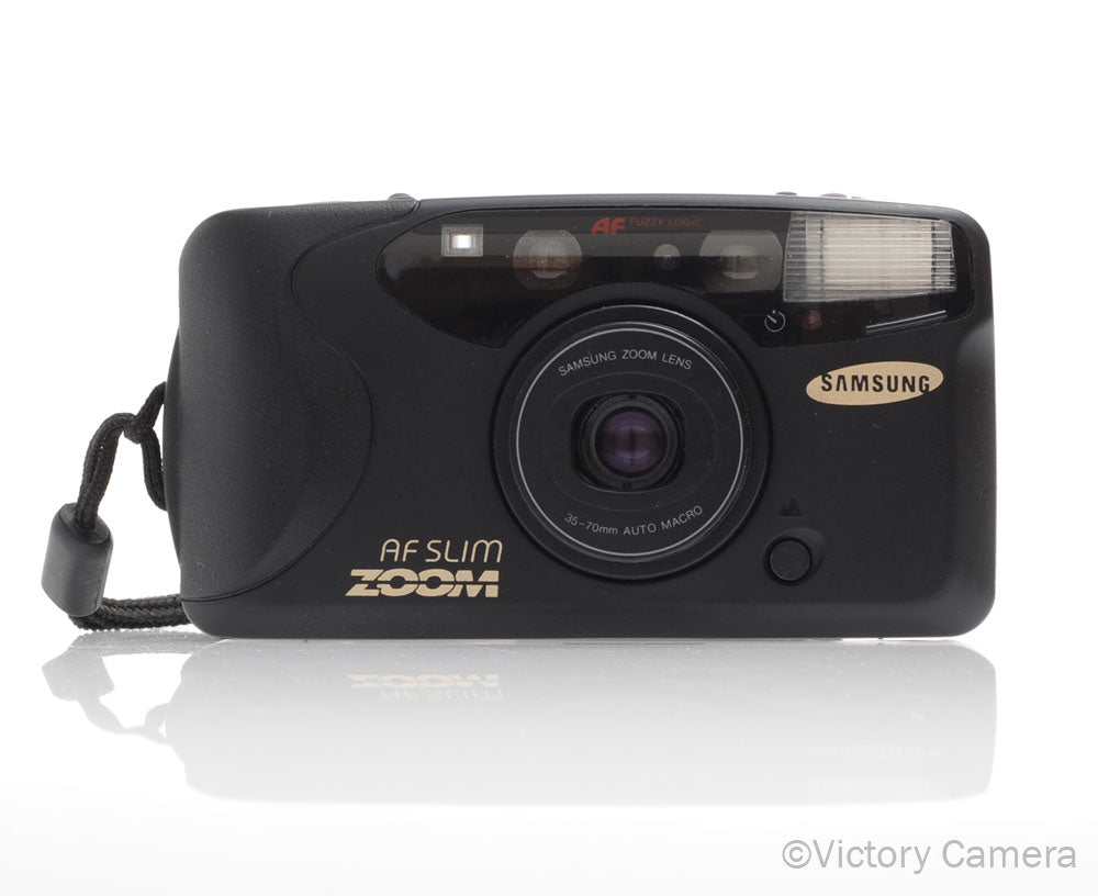 Samsung AF Slim Zoom 35mm Point & Shoot Film Camera [EXC] - Victory Camera
