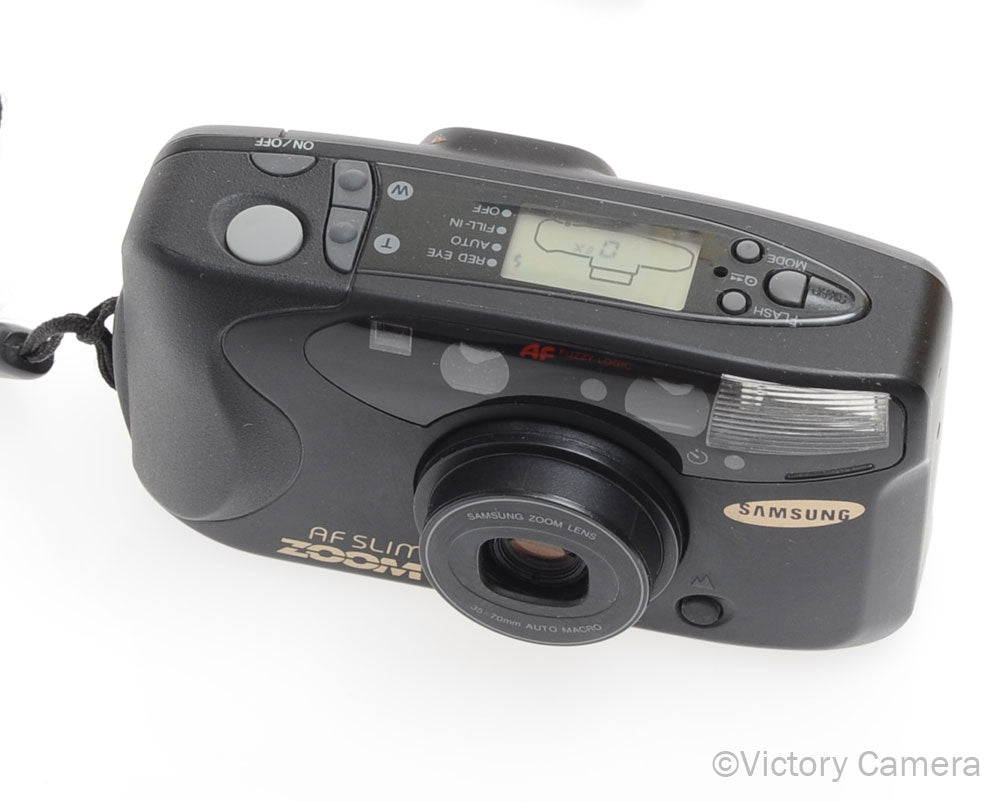 Samsung AF Slim Zoom 35mm Point & Shoot Film Camera [EXC] - Victory Camera