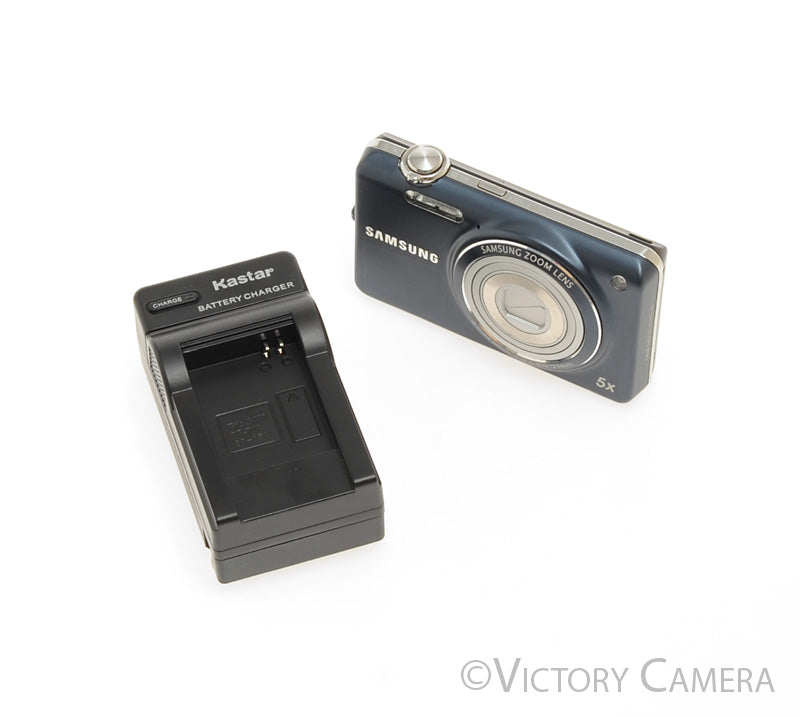 Samsung ST65 Blue 14.2mp Digtial Point &amp; Shoot Camera [EXC+] - Victory Camera