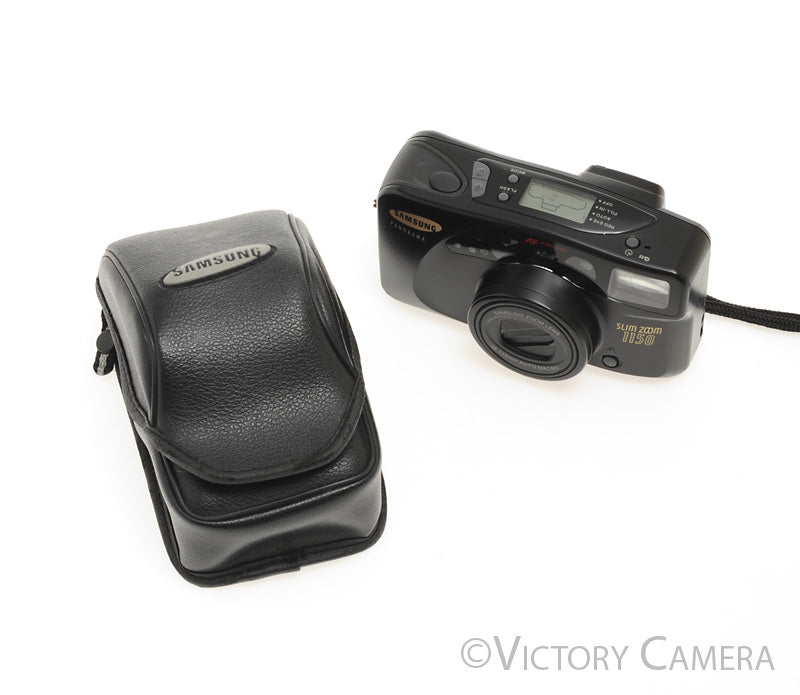 Samsung Slim Zoom 1150 35mm Point &amp; Shoot Film Camera  [EXC] - Victory Camera