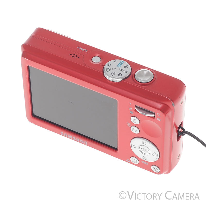 Samsung BL103 10.2MP Point-and-Shoot Digital Camera (Red) [EXC-] - Victory Camera