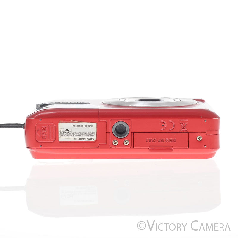 Samsung BL103 10.2MP Point-and-Shoot Digital Camera (Red) [EXC-] - Victory Camera