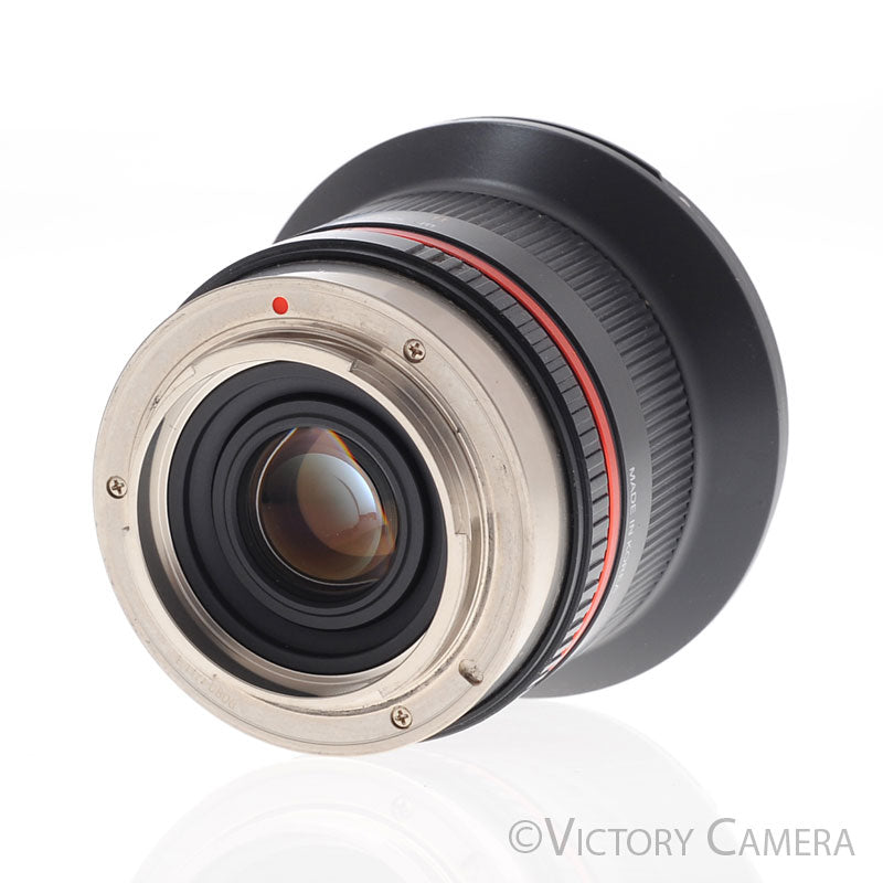 Rokinon Samyang 12mm F2.0 NCS Black Fisheye Lens for Fujifilm X Mount [EXC+] - Victory Camera