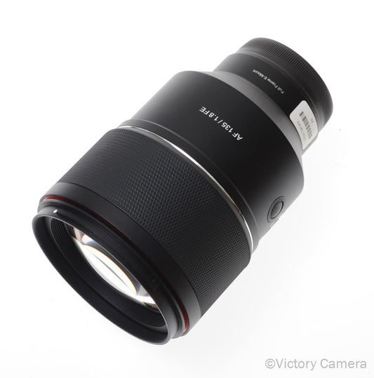 Samyang 135mm f1.8 FE Telephoto Prime Lens for Sony E Mount [EXC+] - Victory Camera