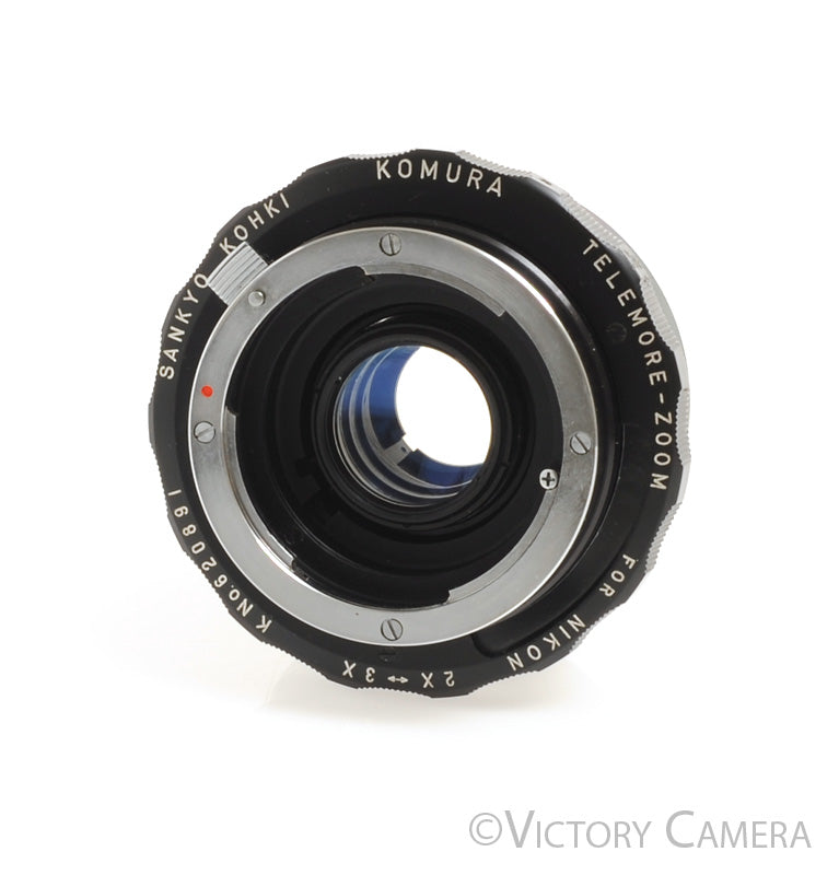 その他 Koma Sankyo Kohi Komura Telemore-Zoom 2x-3x Teleconverter for Nikon -Cool-