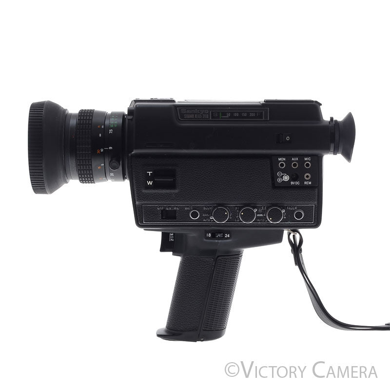 Sankyo Sound XL61-200 Super 8 Video Camera  [EXC+] - Victory Camera