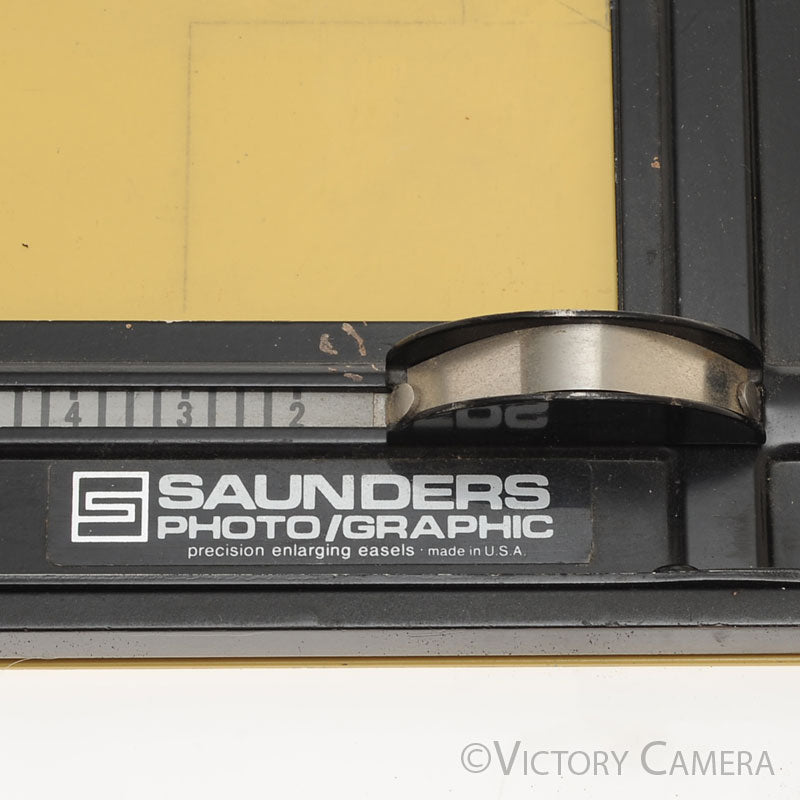 Saunders Omega 14" x 17" (11x14) Adjustable 4 Blade Enlarging Easel [GOOD] - Victory Camera